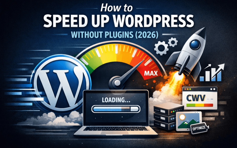 How to speed up WordPress website without plugins