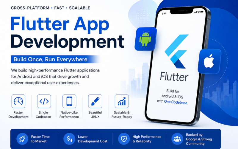 Flutter App Development Company in India