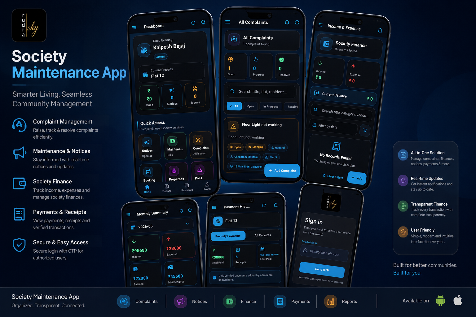Society Management App Development
