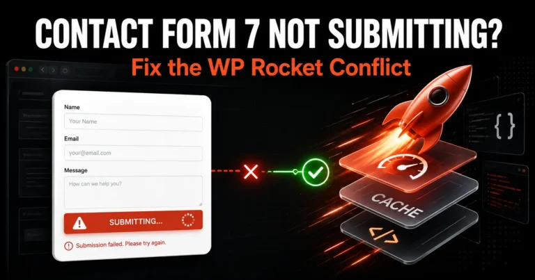 Contact Form 7 not submitting due to a WP Rocket conflict