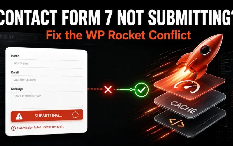 Contact Form 7 not submitting due to a WP Rocket conflict