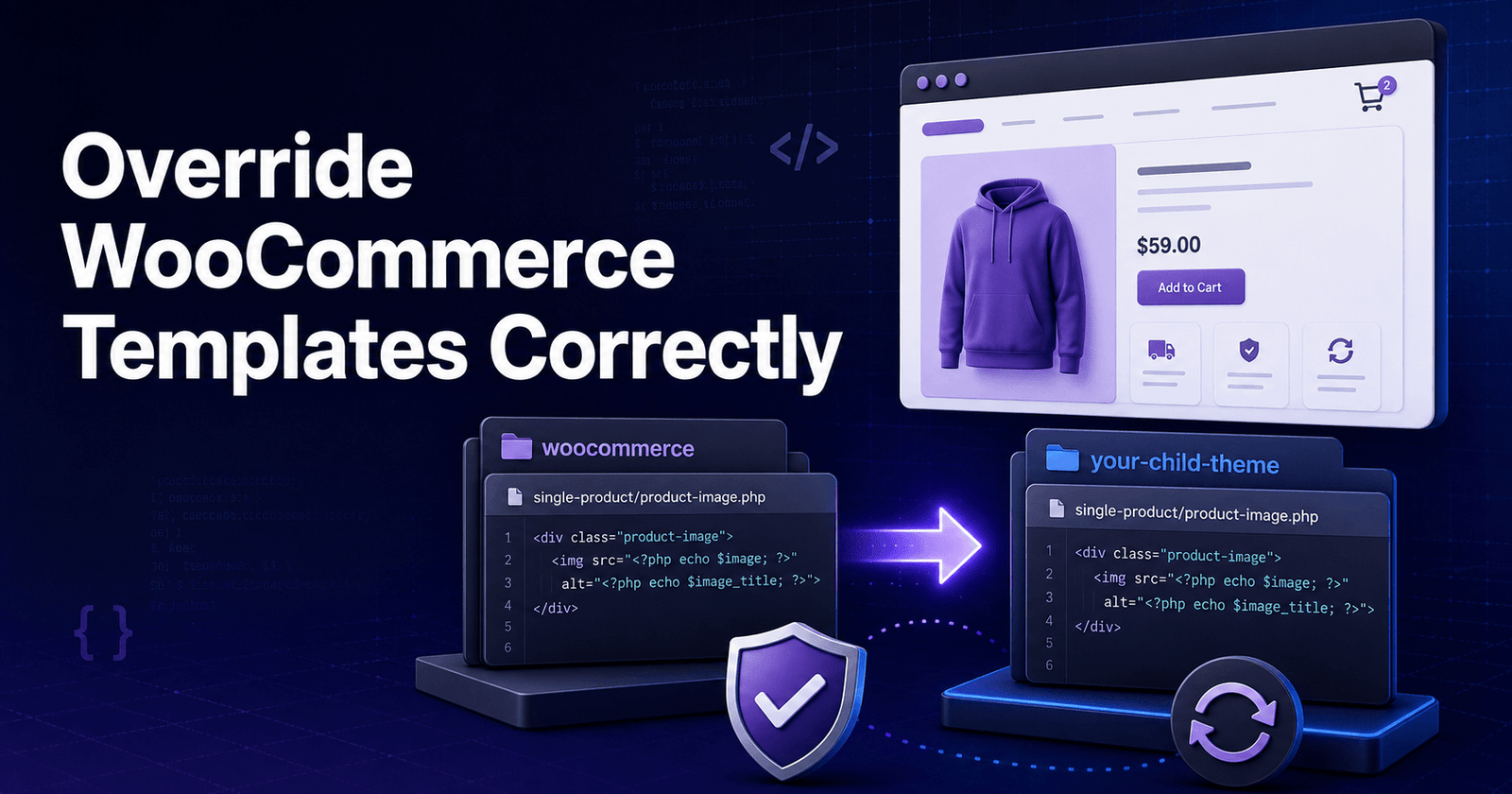 How to override WooCommerce templates correctly using a child theme