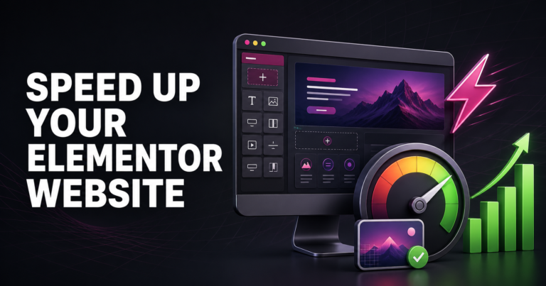 Speed up an Elementor website with WordPress performance optimization