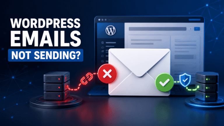 WordPress emails not sending – causes and email delivery solutions